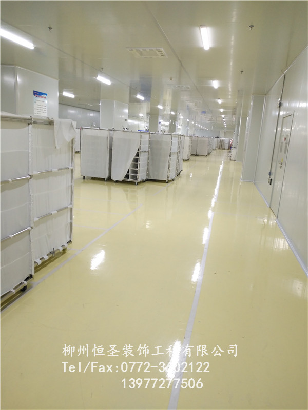 重庆桂诺光电公司地坪工程